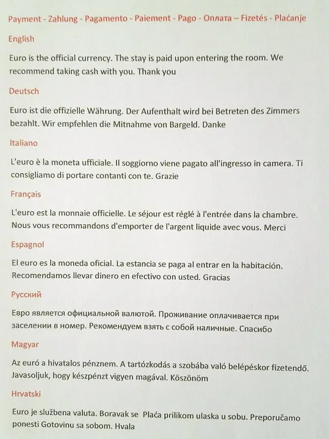 Vendégház Rooms Kata Rovinj